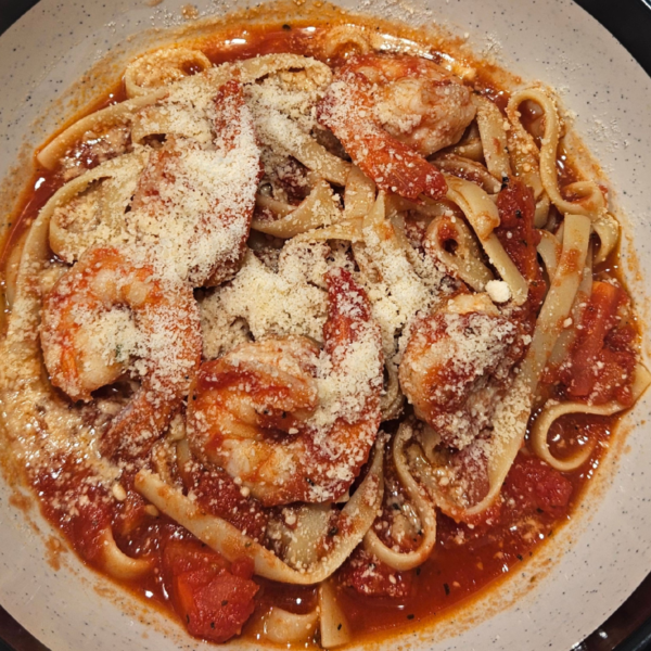 Shrimp Fra Diavolo & Pasta