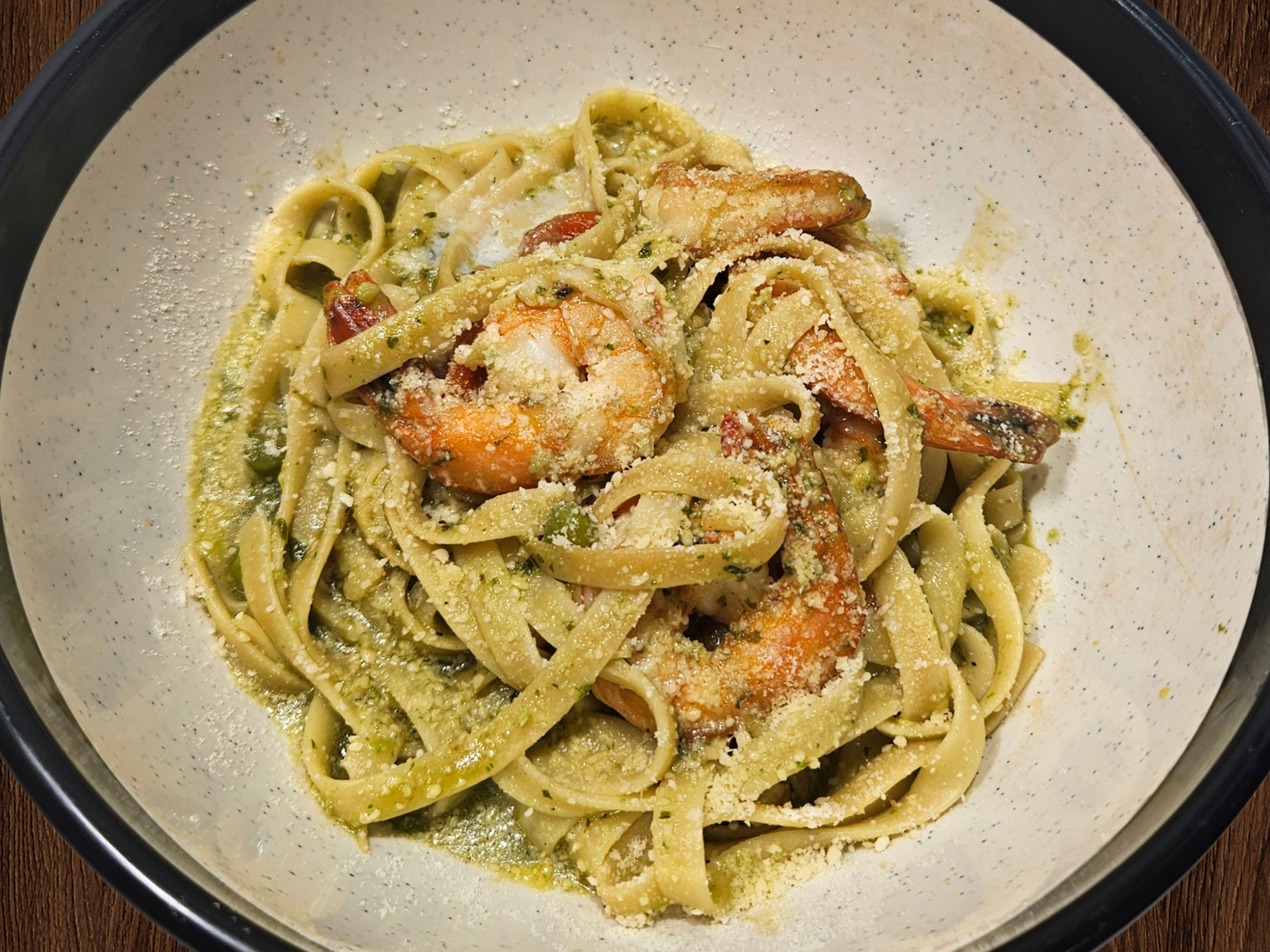 Garlic Shrimp Pasta