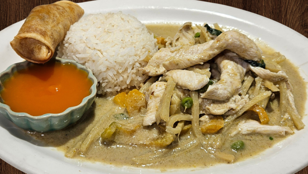 Today's Curry: Lunch Green Curry