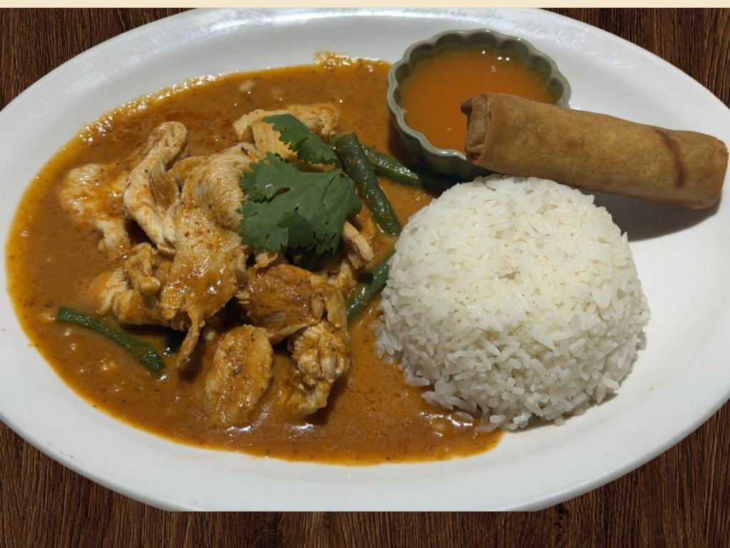 Today's Curry: Lunch Panang Curry